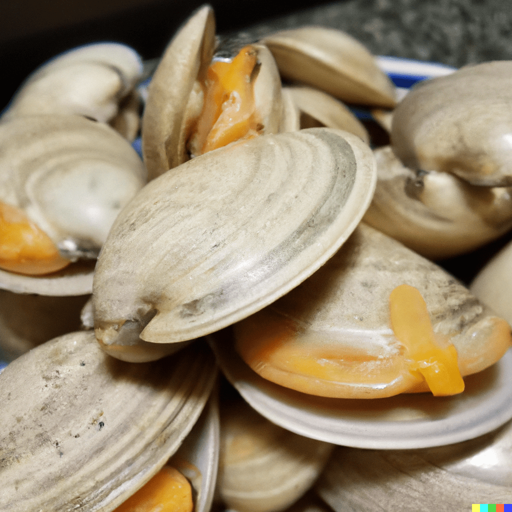 Clams on the half shell