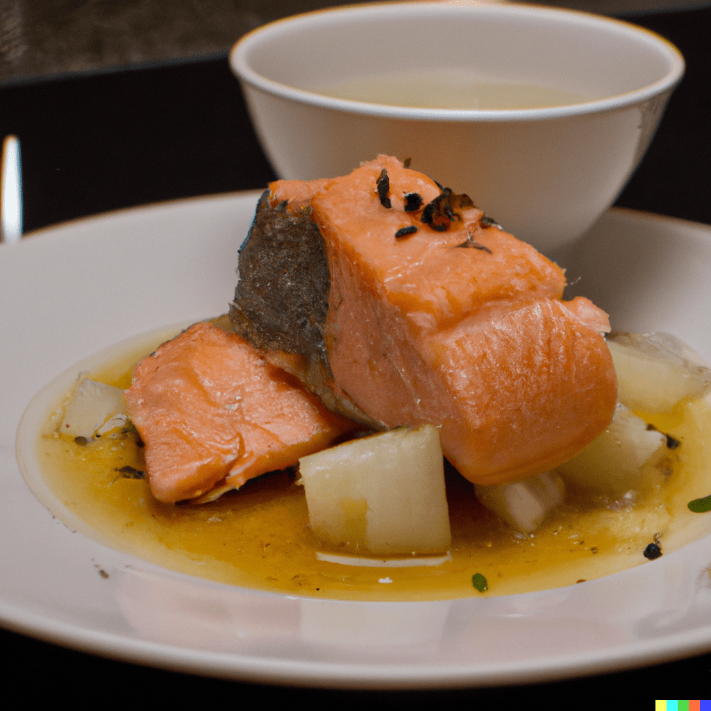 Poaching Salmon