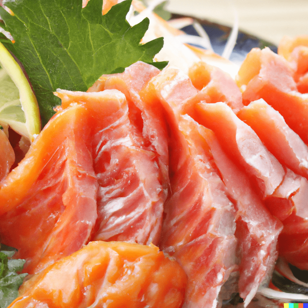 Trout Sashimi