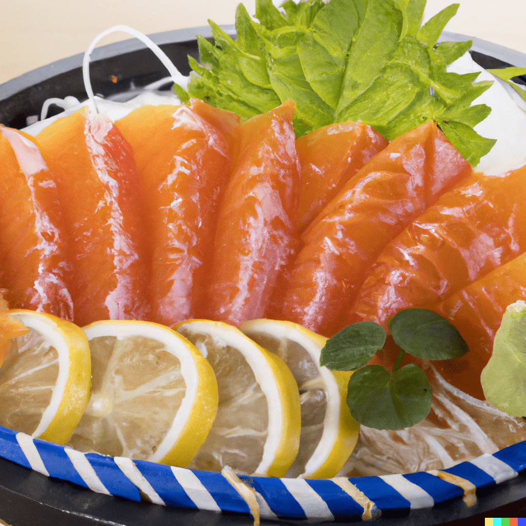 Trout Sashimi